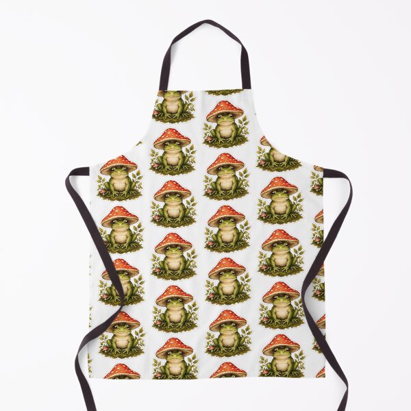 Item preview, Whimsical Frog Mushroom Cottagecore designed and sold by ProsperaStar.