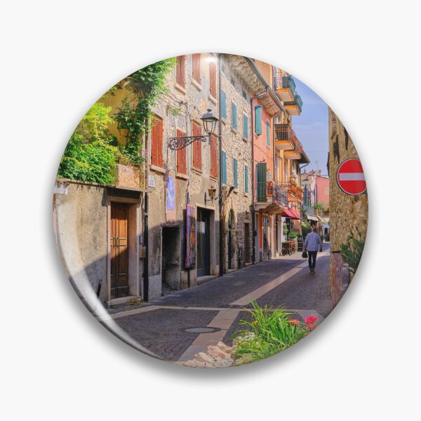 Item preview, Colourful Bardolino Old Town Street designed and sold by Violaman.