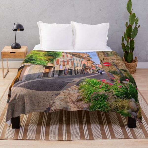 Item preview, Colourful Bardolino Old Town Street designed and sold by Violaman.