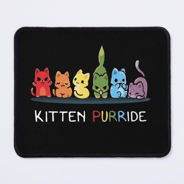 Item preview, Kitten Purride - Cute Rainbow Cat LGBTQ Pride Design designed and sold by haitrieuic96.