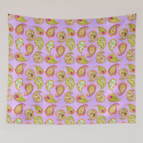 Item preview, Paisley and daisy designed and sold by TheArtOfNata.