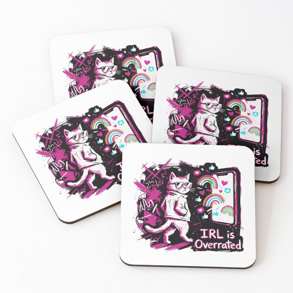 Aperçu de l'œuvre IRL est surestimé Cool Cat Phone Portal créée et vendue par XYZ LAB by Jesuperman.