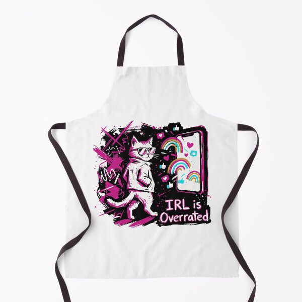 Item preview, IRL Is Overrated Cool Cat Phone Portal designed and sold by XYZ LAB by Jesuperman.