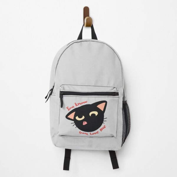 Item preview, You Know You Love Me Silly Black Cat designed and sold by Deep Descent.