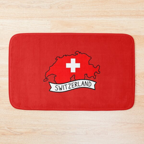 Item preview, Switzerland Flag Map | Swiss Flag Country Map | Patriotic Switzerland Gift | Travel Souvenir Design designed and sold by ronakris009.