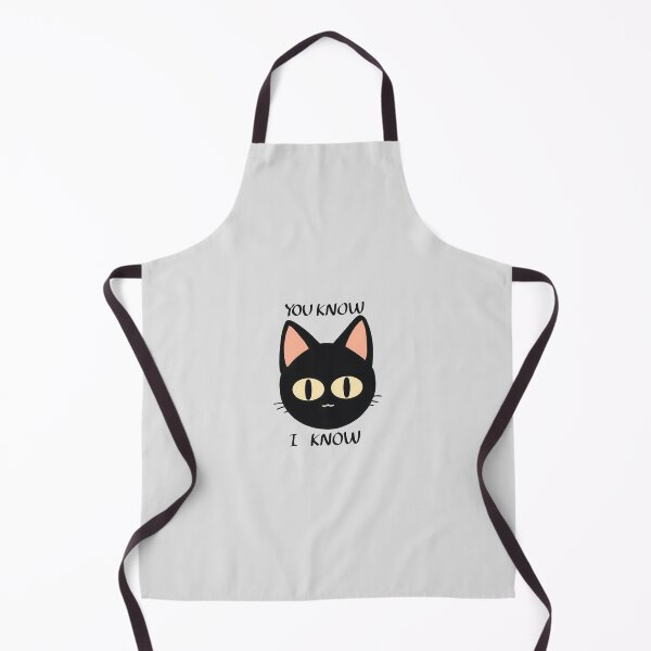 Item preview, You Know I Know Staring Black Cat designed and sold by Deep Descent.