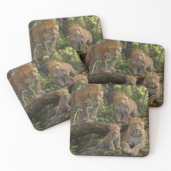 Item preview, Leopard Family  designed and sold by AwesomeDigiShop.