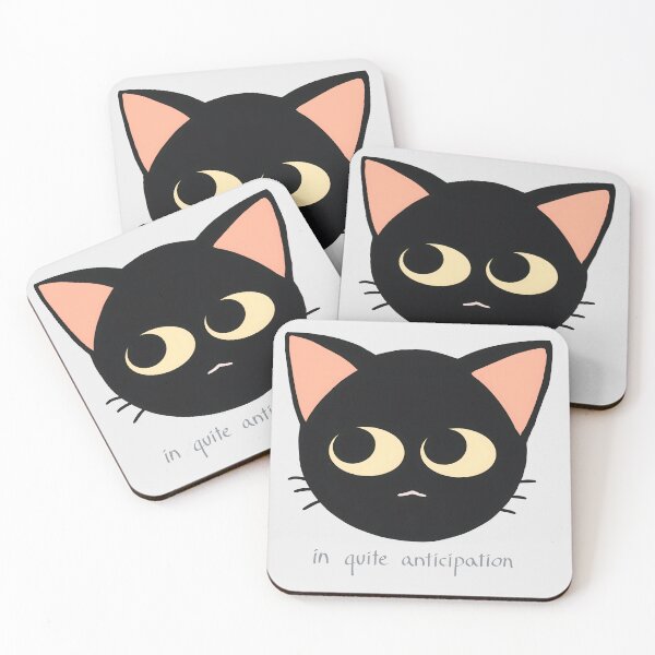 Item preview, In Quiet Anticipation Black Cat designed and sold by Deep Descent.