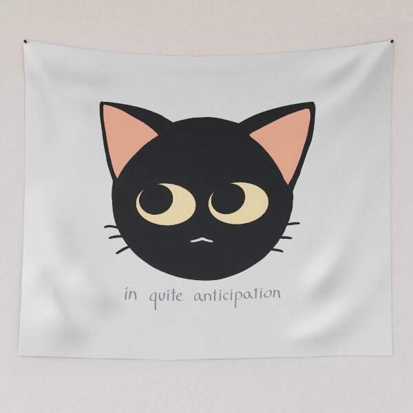 Item preview, In Quiet Anticipation Black Cat designed and sold by Deep Descent.