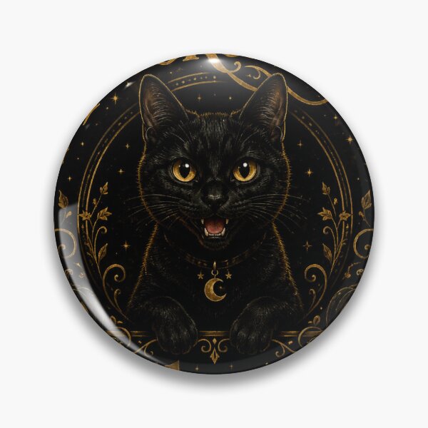 Item preview, Spooktacular Halloween Black Cat designed and sold by Sirio22.