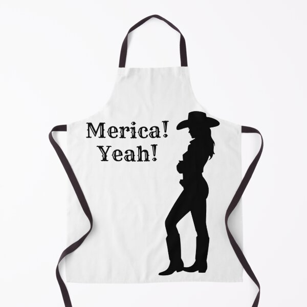 Item preview, All Black Minimalist Design Cowgirl, Merica Yeah! designed and sold by BoldPowStudio.