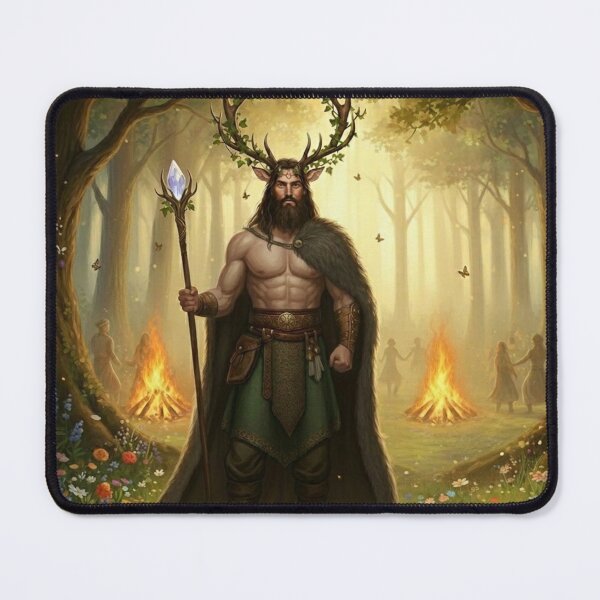 Item preview, Cernunnos, Lord of the Forest at Beltane designed and sold by NeyhineAngelionShop.