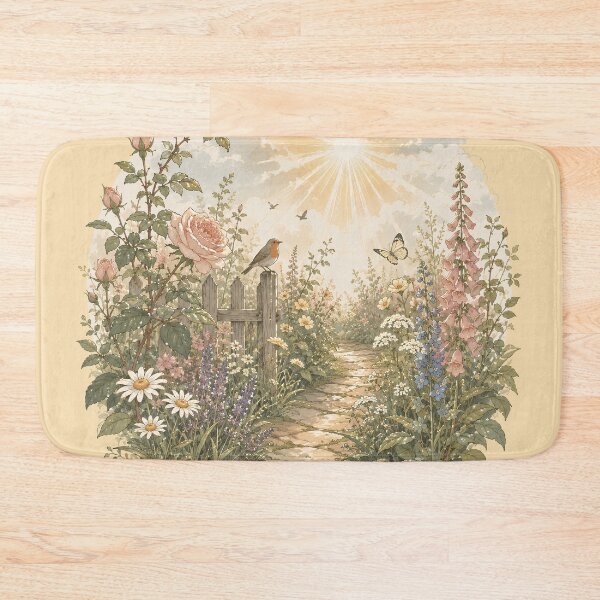 Item preview, Joy Comes in the Morning | Psalm 30:5 Vintage Cottage Garden designed and sold by Bound for Wonder.