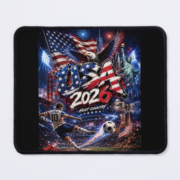 Item preview, World Cup 2026 USA Soccer Merch | Football Fan Gear | USA Sports Apparel Tee ver 4 designed and sold by CosmicNook1.