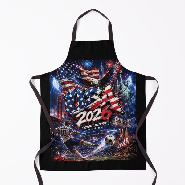 Item preview, World Cup 2026 USA Soccer Merch | 4th of July  USA independence Day| Football Fan Gear | USA Sports Apparel Tee|  Soccer worldcup ChampionshipSoccer World ver 4 designed and sold by CosmicNook1.