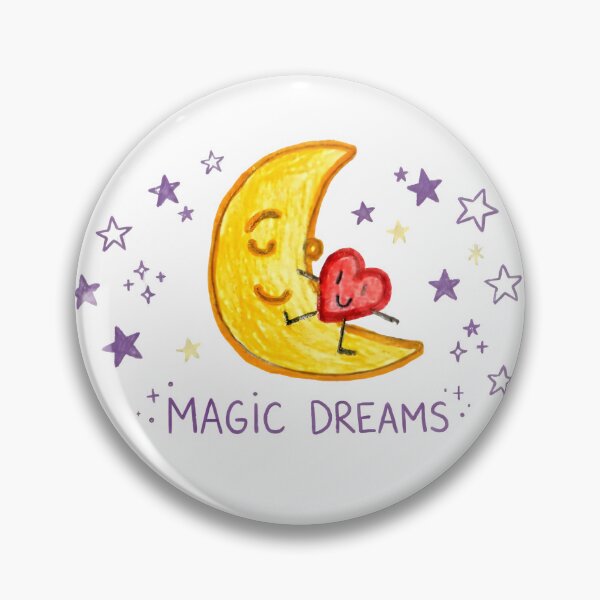 Item preview, Magic Dreams Cute Moon and Heart designed and sold by Megghy-Style.