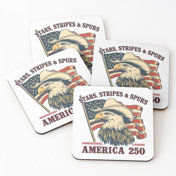 Item preview,  America 250th Anniversary – Stars, Stripes & Spurs designed and sold by BoldPowStudio.