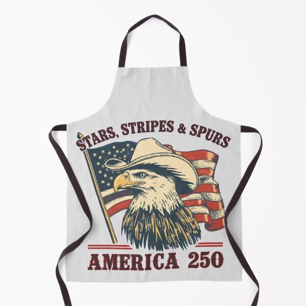 Item preview,  America 250th Anniversary – Stars, Stripes & Spurs designed and sold by BoldPowStudio.