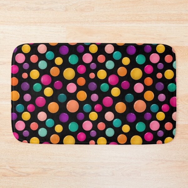 Item preview, Colorful Glossy Polka Dot Seamless Pattern designed and sold by Little Wimbly.