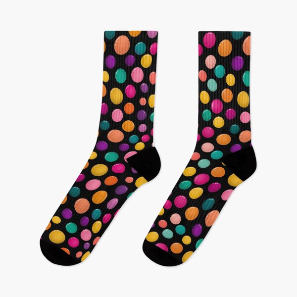 Item preview, Colorful Glossy Polka Dot Seamless Pattern designed and sold by Little Wimbly.