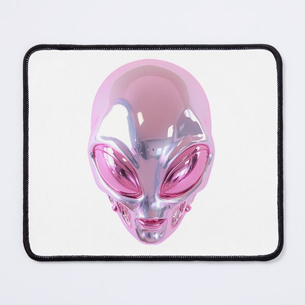 Item preview, Metallic Pink Alien Head Sculpture designed and sold by Lilith.3x313 Vault.