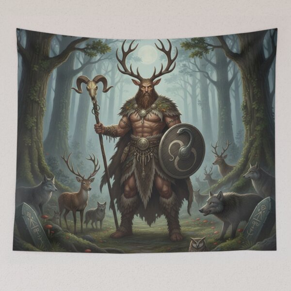 Item preview, Cernunnos, Master of Animals and the Forest designed and sold by NeyhineAngelionShop.