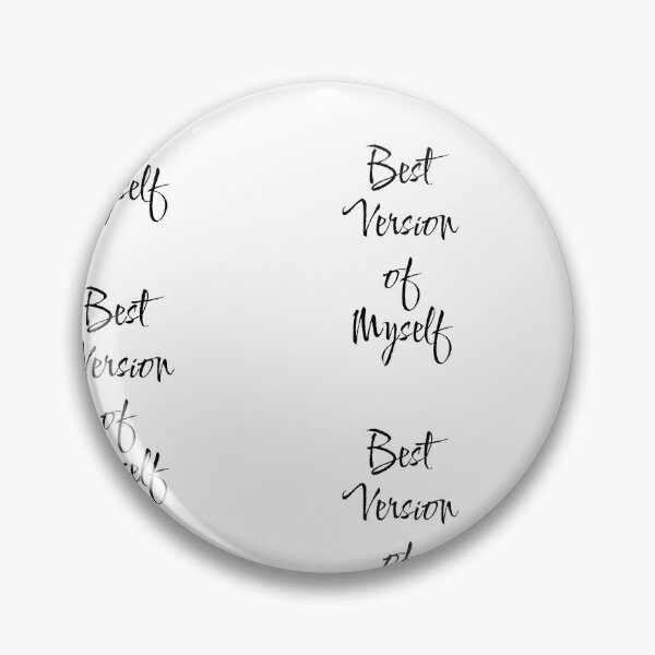 Item preview, Best Vesion of Myself typography design  designed and sold by Swati's Digital Den.
