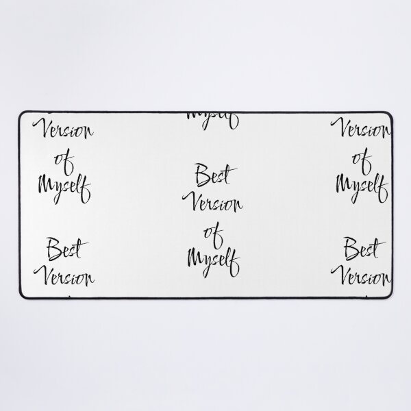 Item preview, Best Vesion of Myself typography design  designed and sold by Swati's Digital Den.