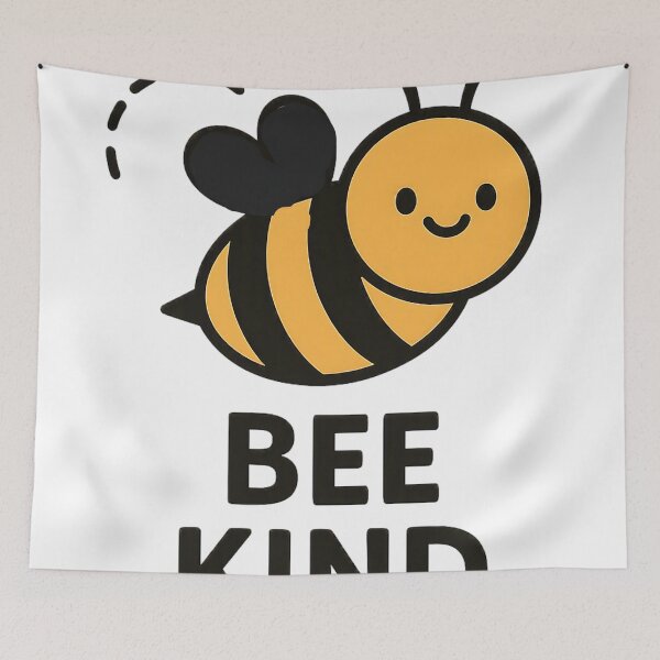 Item preview, Bee Kind | Cute Kawaii Bee Positivity Design designed and sold by AVINN-SENPAI.