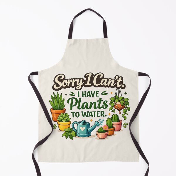 Item preview, Sorry I Can't, I Have Plants to Water – Funny Plant Lover Gardening Design designed and sold by blankTeeShirt.
