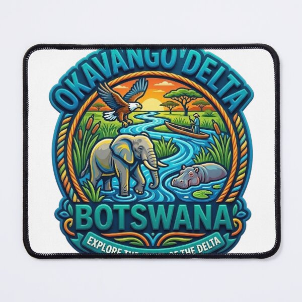 Item preview, OKAVANGO DELTA BOTSWANA designed and sold by likbatonboot.