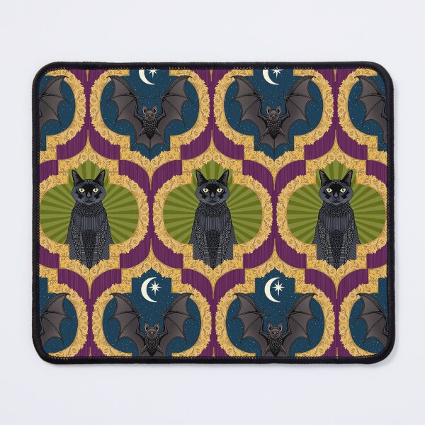 Item preview, Halloween ogee purple green designed and sold by scrummy.