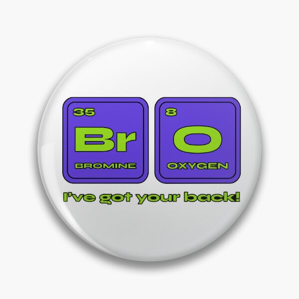 Item preview, BrO Chemistry Pun Shirt, Bromine Oxygen Elements, I've Got Your Back, Funny Science Nerd Gift designed and sold by Bigohobi.