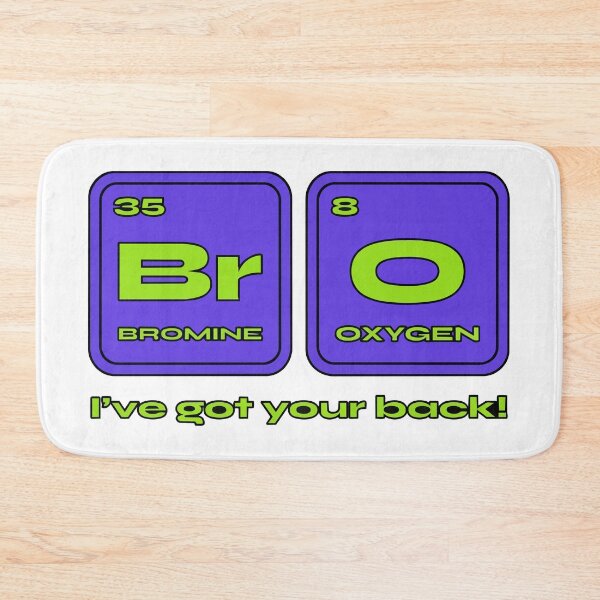Item preview, BrO Chemistry Pun Shirt, Bromine Oxygen Elements, I've Got Your Back, Funny Science Nerd Gift designed and sold by Bigohobi.