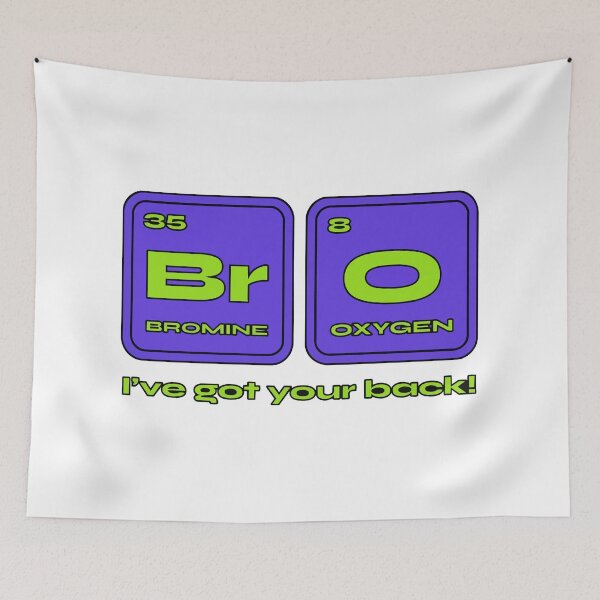 Item preview, BrO Chemistry Pun Shirt, Bromine Oxygen Elements, I've Got Your Back, Funny Science Nerd Gift designed and sold by Bigohobi.