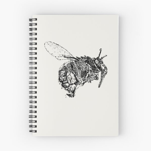 Item preview, Hairy-Footed Flower Bee 1 of 3 - (#F0EEE9) designed and sold by The Stippler Process.