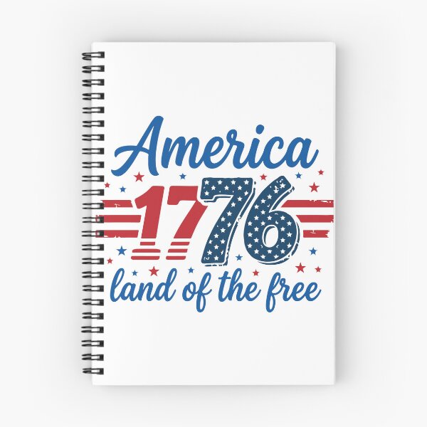 Item preview, America 1776 Land of the Free Patriotic 4th of July Vintage designed and sold by raedattia.