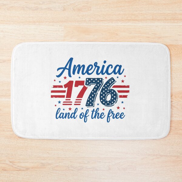 Item preview, America 1776 Land of the Free Patriotic 4th of July Vintage designed and sold by raedattia.