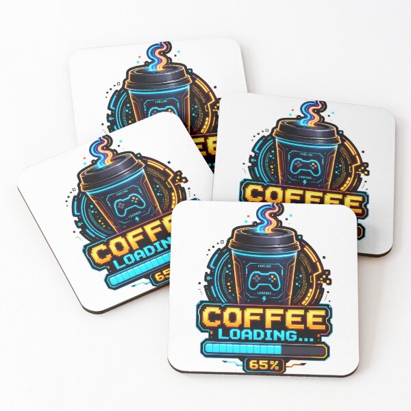 Item preview, Coffee Loading 65%  designed and sold by KreativeSpace.