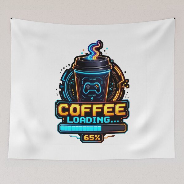 Item preview, Coffee Loading 65%  designed and sold by KreativeSpace.