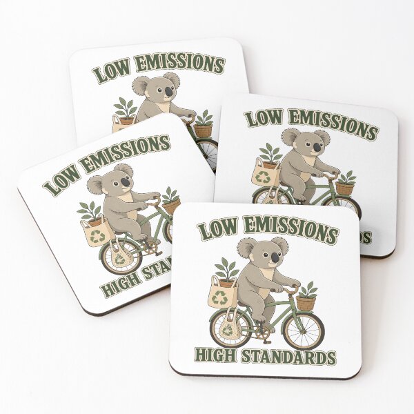 Item preview, Funny Koala Eco Bicycle Animal Humor designed and sold by Gentlestate.
