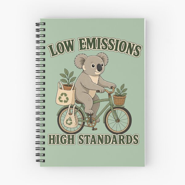 Item preview, Funny Koala Eco Bicycle Animal Humor designed and sold by Gentlestate.