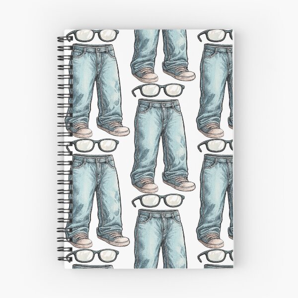 Item preview, Invisible Outfit Design, Floating Glasses and Jeans, Funny Minimalist Fashion Graphic Tee designed and sold by Bigohobi.