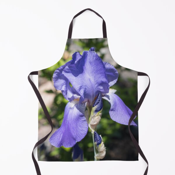 Item preview, Vibrant Purple Iris Bloom and Buds in the Sunshine designed and sold by Georgia Mizuleva.