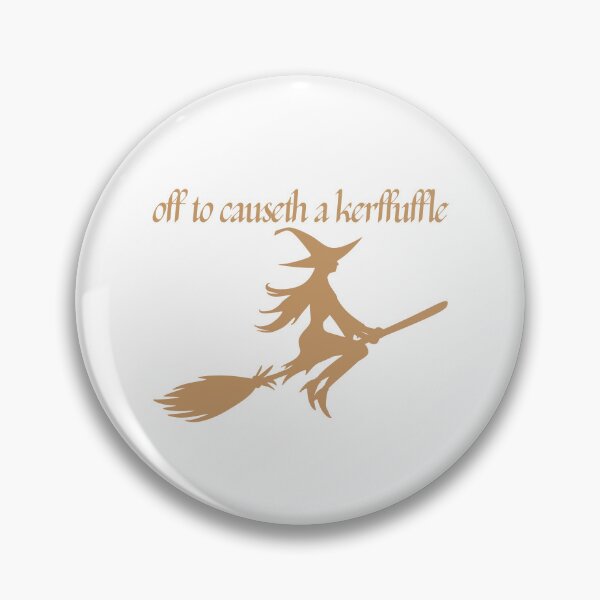 Item preview, Off to Causeth a Kerfuffle | Funny Witch T-Shirt designed and sold by Starlett Designs.