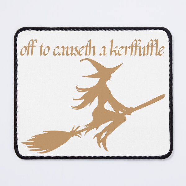 Item preview, Off to Causeth a Kerfuffle | Funny Witch T-Shirt designed and sold by Starlett Designs.
