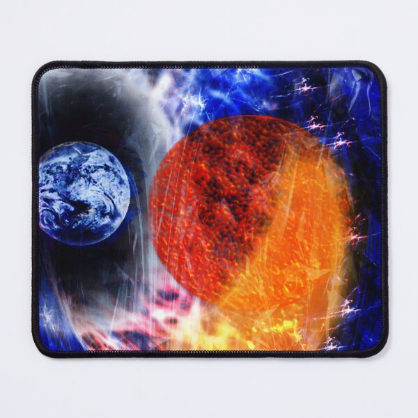 Item preview, blue planet cosmic design galaxy aesthetic designed and sold by Mudikeys.