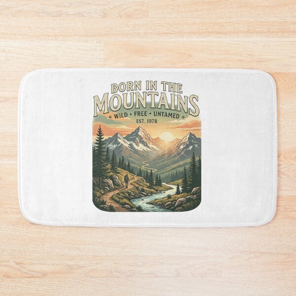 Item preview, Vintage National Park Mountain Landscape designed and sold by YounexxART.