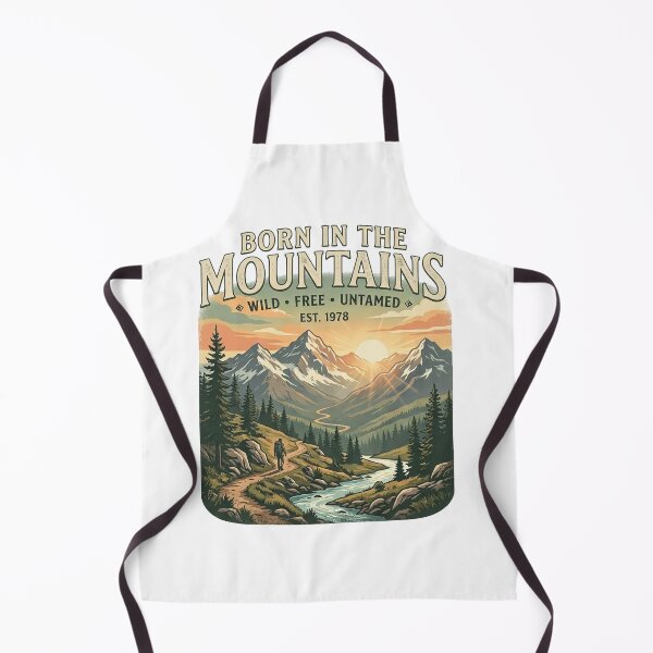 Item preview, Vintage National Park Mountain Landscape designed and sold by YounexxART.