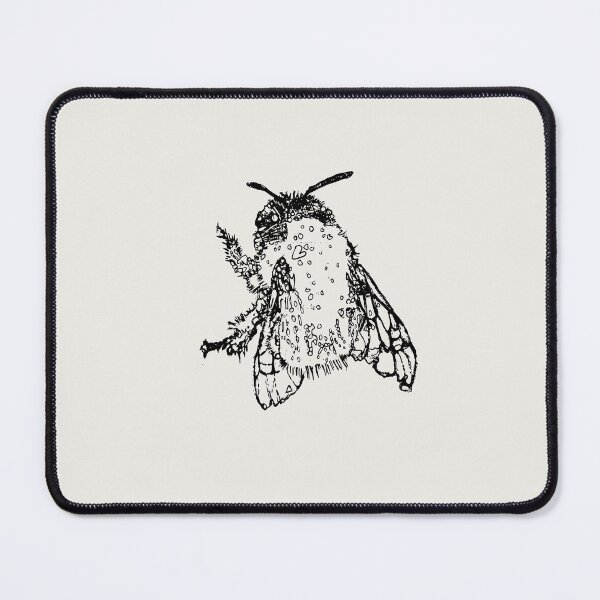 Item preview, Hairy-Footed Flower Bee 3 of 3 - (#F0EEE9) designed and sold by The Stippler Process.